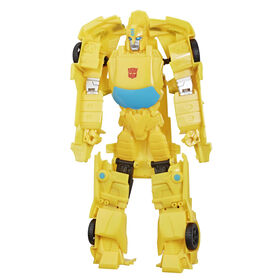 Transformers Toys Authentics Titan Changers Bumblebee Action Figure, 11-inch