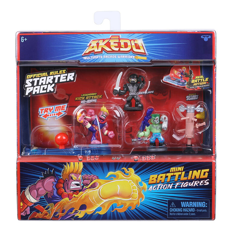 Akedo Starter Pack- Kick Attack