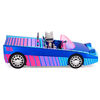 LOL Surprise Dance Machine Car with Exclusive Doll, Surprise Pool and Dance Floor, Multicolor and Magic Blacklight