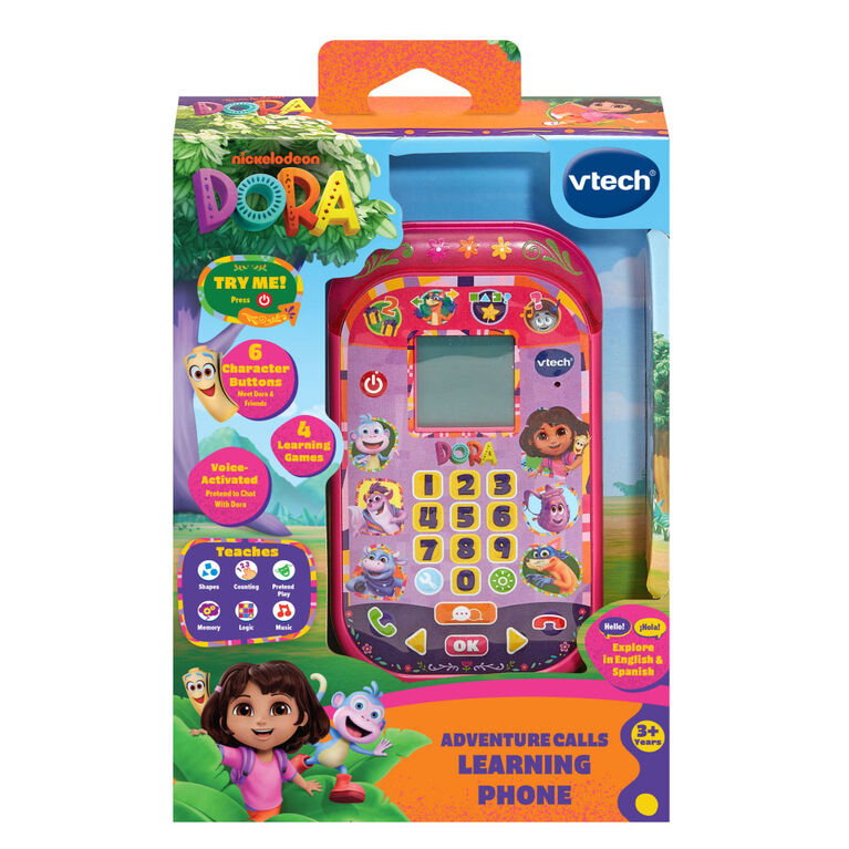 VTech Dora Adventure Calls Learning Phone - English Edition