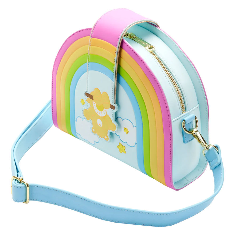 Loungefly Care Bears Funshine Bear Rainbow Swing Crossbody Bag English Edition Toys R Us Canada