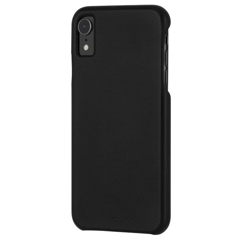 Case-Mate Barely There Leather Case iPhone XR Black