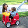 Simplay3 R&S Quiet Ride Push Car Red