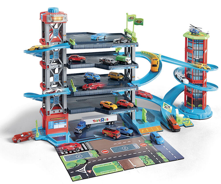 Fast Lane Multi-Level Parking Garage Playset