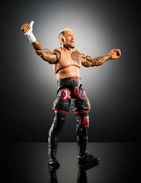 WWE-Solo Sikoa &Eacute;dition Ultimate-Coffret avec figurine articul&eacute;e