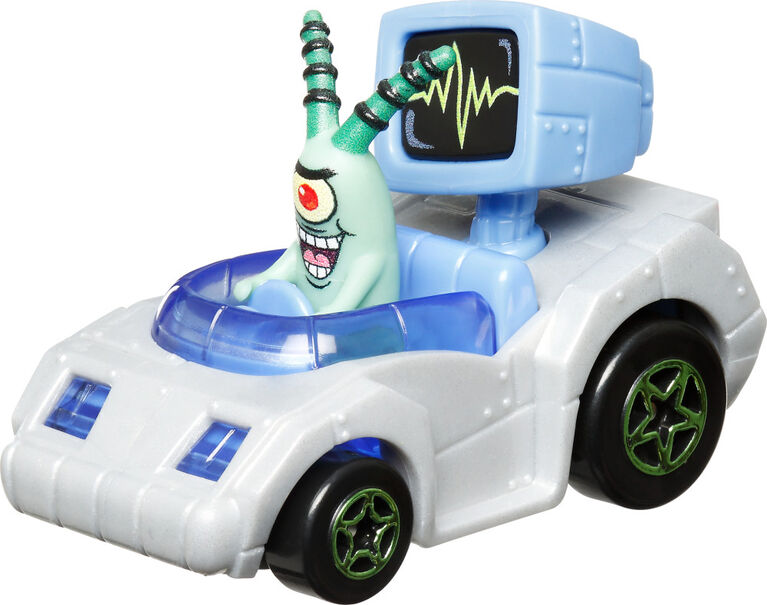 Hot Wheels RacerVerse Die-Cast Cars, Set of 2 Toy Vehicles with Character Drivers Optimized for RacerVerse Track (Styles May Vary)