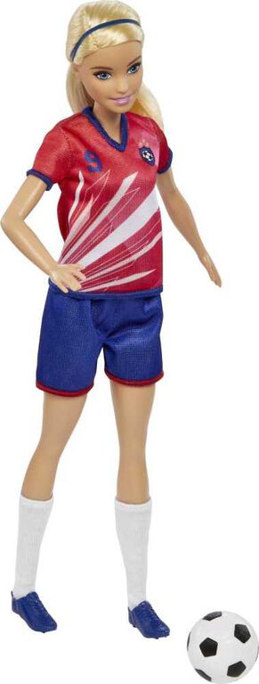 Ken Soccer Doll, Cropped Hair, #10 Uniform, Soccer Ball, Cleats,  Socks
