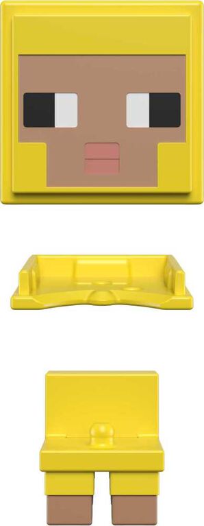 Minecraft -Mini Têtes de créatures -Figurines articulées du jeu vidéo
