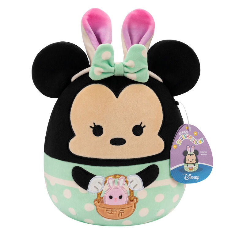 Squishmallows 8" Disney Easter 24 - Minnie Green Dress Bunny Ears