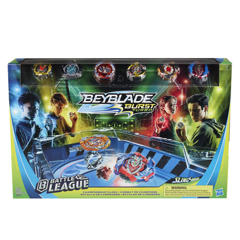 Beyblade Burst Turbo Championship Clash Battle League Set R Exclusive Toys R Us Canada
