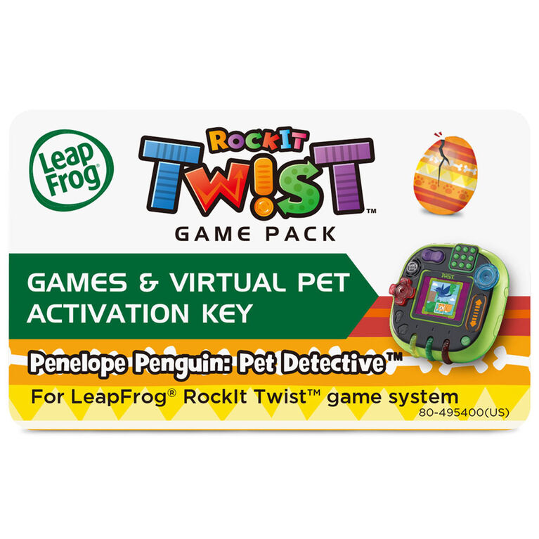 LeapFrog RockIt Twist Game Pack Penelope Penguin: Pet Detective - English Edition