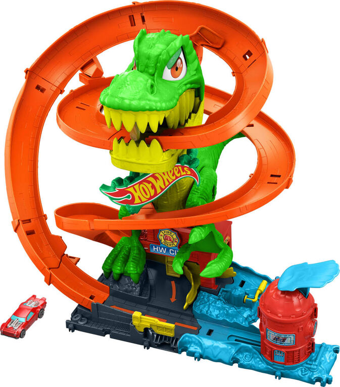 Hot Wheels T Rex Blaze Battle