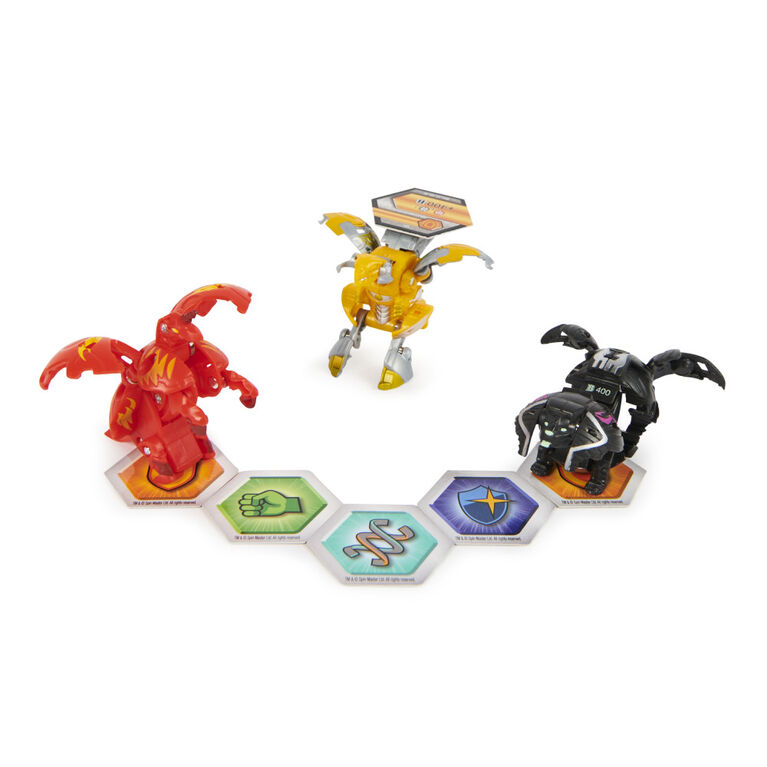 Neo　Bakugan　and　R　Evolutions　Starter　Pack　Toys　3-Pack,　Ultra　Eenoch　with　Pegatrix　Pharol　Us　Canada