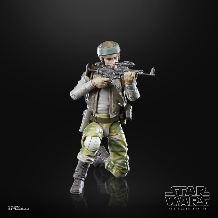 Star Wars The Black Series, Rebel Trooper (Endor), Star Wars : Le retour du Jedi, figurine de collection de 15 cm