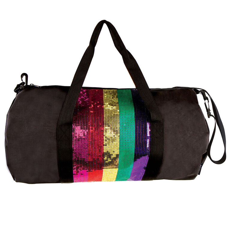 Fashion Angels - Rainbow Sequin Stripe Duffel