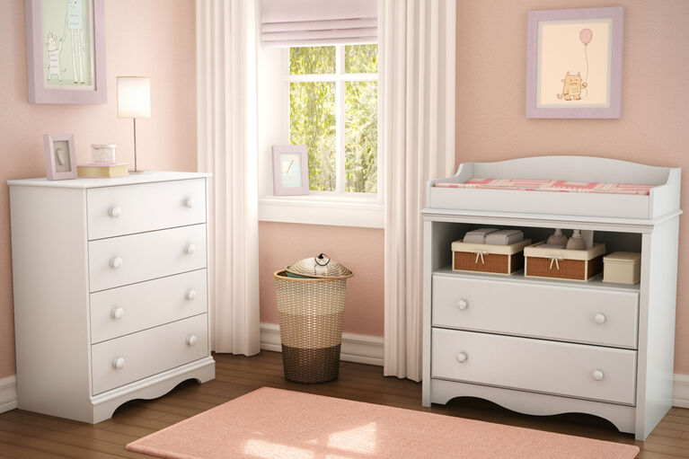 Angel Changing Table- Pure White||Angel Changing Table- Pure White
