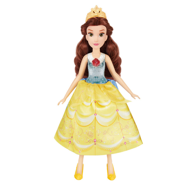 Disney Princess Spin and Switch Belle, Quick Change Fashion Doll
