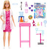 Barbie Scientist Doll and Accessories with Blonde Fashion Doll, Lab Table, & ColorChange Accessories