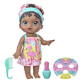 Baby Alive: Baby Grows Up Shining Skylar or Star Dreamer 14-Inch Doll Brown  Hair Kids Toy for Boys and Girls
