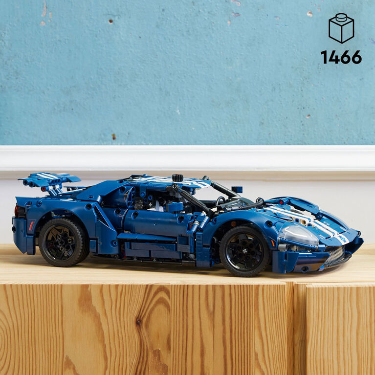 LEGO Technic 2022 Ford GT 42154 Ensemble de construction pour adultes (1 466 pièces)