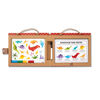 Melissa & Doug Natural Play: jouer, dessiner, créer un kit de dessin et d'aimants réutilisables - Dinosaures (41 aimants, 5 marqueurs effaçables à sec)