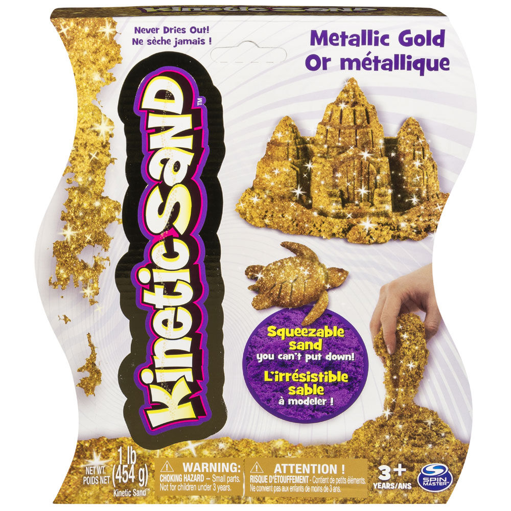 Kinetic sand metallic gold hotsell