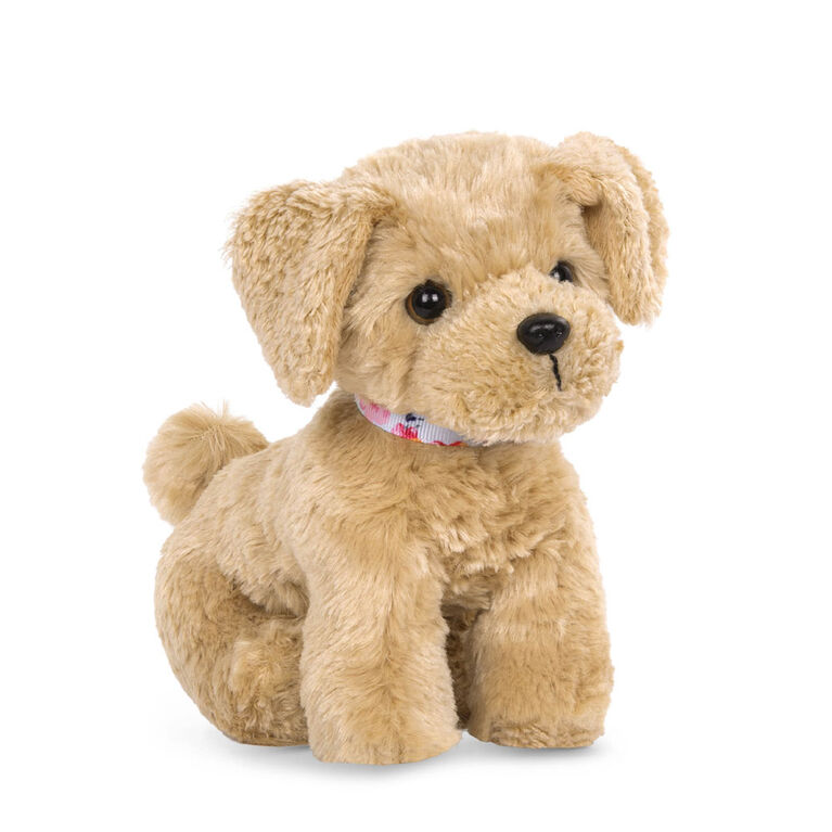 Jouet 1er âge pour chiot Le chien (peluche sonore et anneau à mâcher)