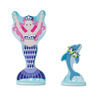 Melissa & Doug Mermaid & Dolphin Magnetic Dress-Up Wooden Dolls Pretend Play Set (35 pcs)