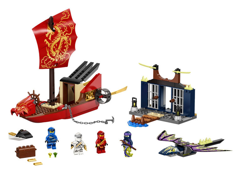 LEGO Ninjago L'ultime QG des ninjas 71749 (147 pièces)