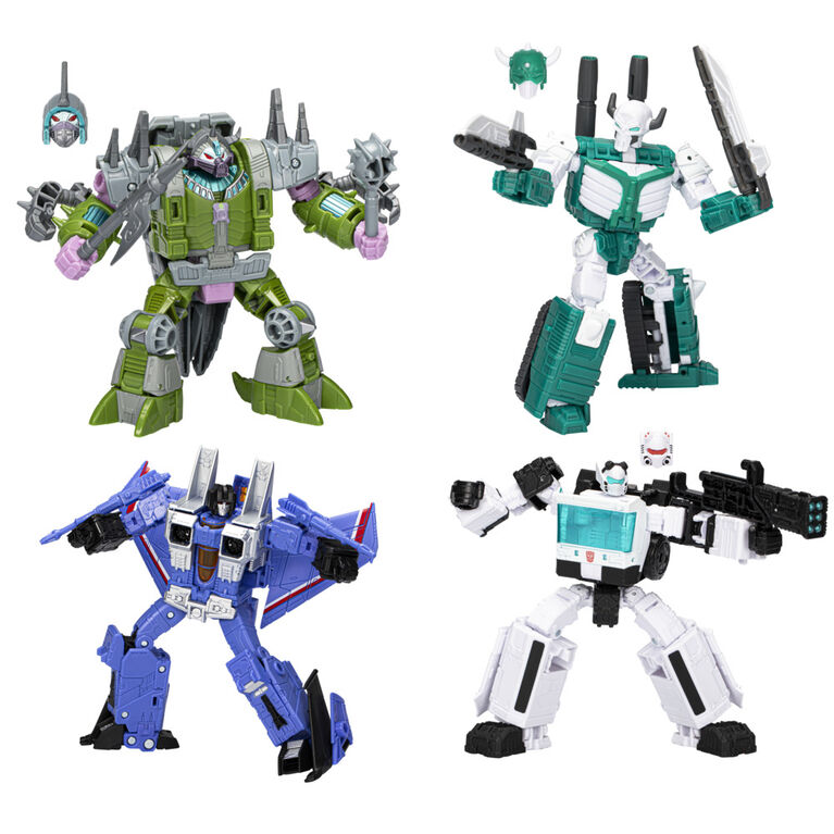 Transformers Toys Buzzworthy Bumblebee Troop Builder Multipack With 4