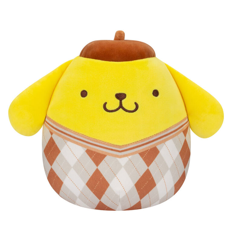 Squishmallows 8" - Sanrio: Brown Plaid Pompompurin