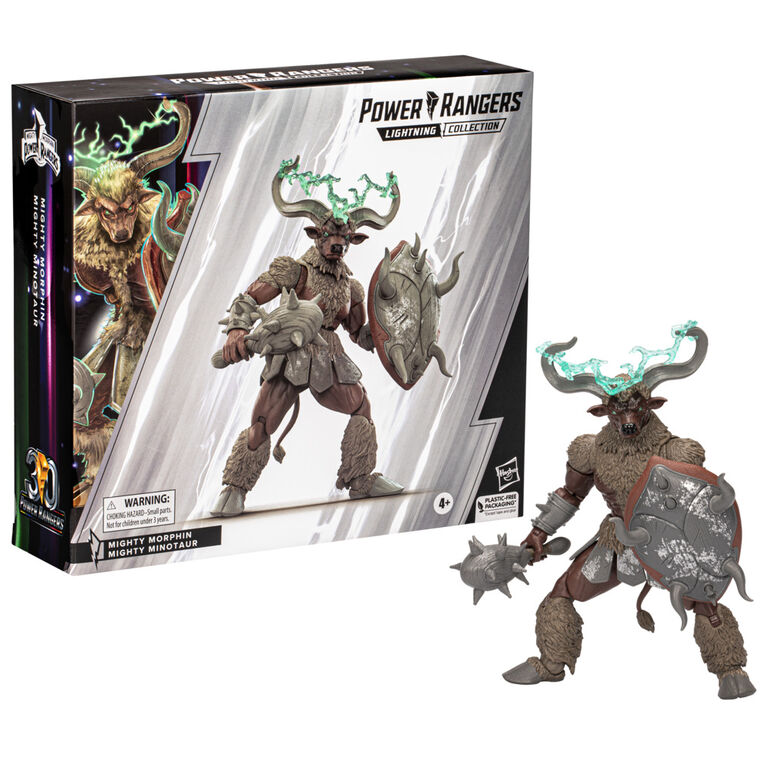 Power Rangers Lightning Collection, figurine Mighty Morphin Mighty Minotaur de 15 cm
