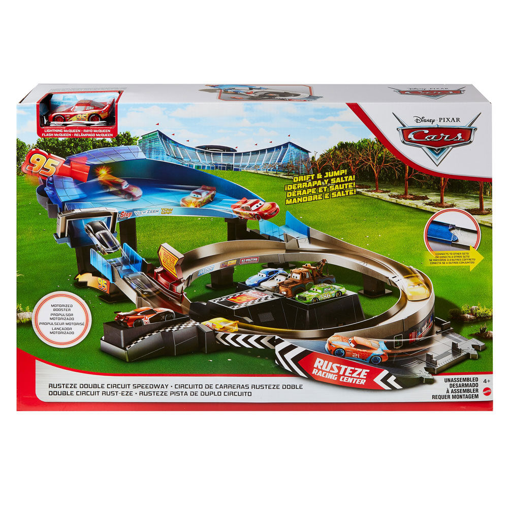 Lightning mcqueen race track clearance