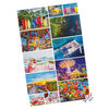 Family 12-Pack of Jigsaw Puzzles, Colourful Vacation