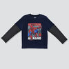 Spiderman Top Navy 