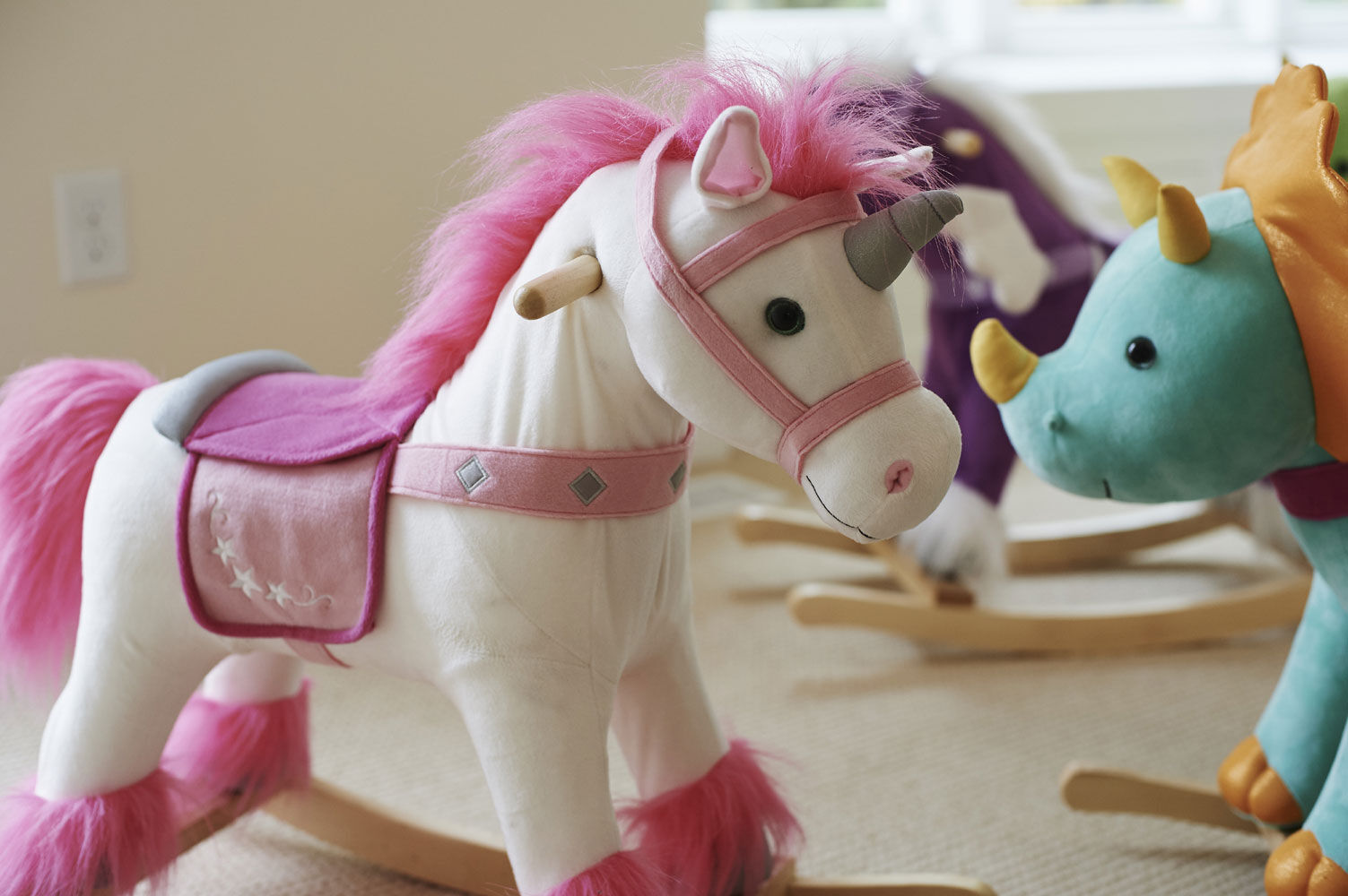 Rocking clearance unicorn kmart
