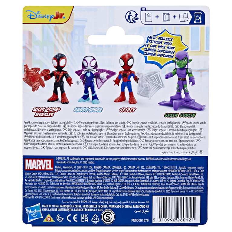 Marvel Spidey and his Amazing Friends Spidey Toy with Accessory
