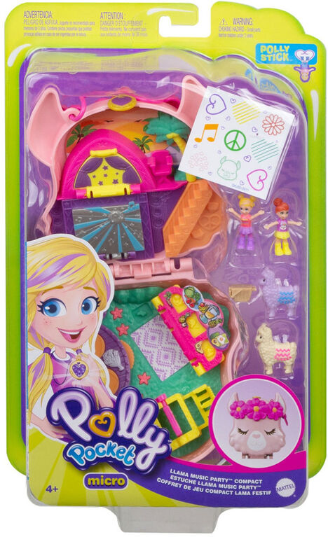 Polly Pocket Llama Music Party Compact