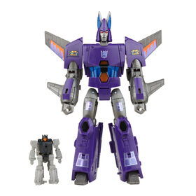 Transformers Generations Selects Cyclonus and Nightstick, Transformers: Legacy Voyager Class Collector Figure