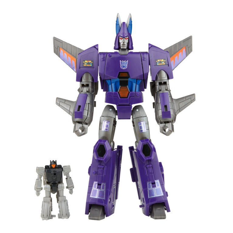 Transformers Generations Selects Cyclonus and Nightstick, Transformers: Legacy Voyager Class Collector Figure