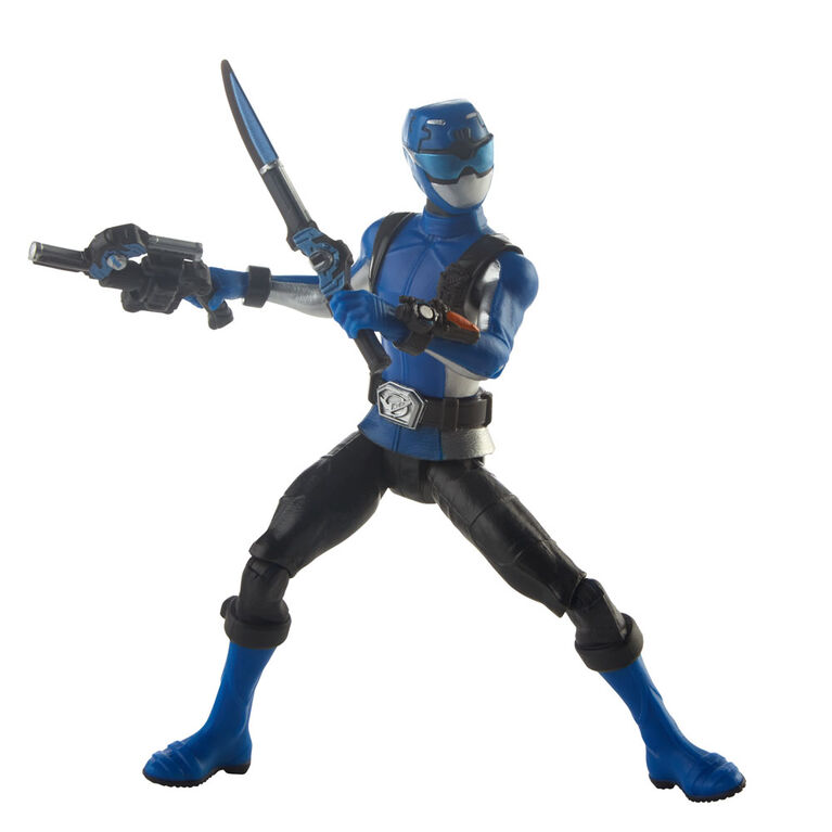 Power Rangers Beast Morphers - Figurine jouet de 15 cm Ranger bleu