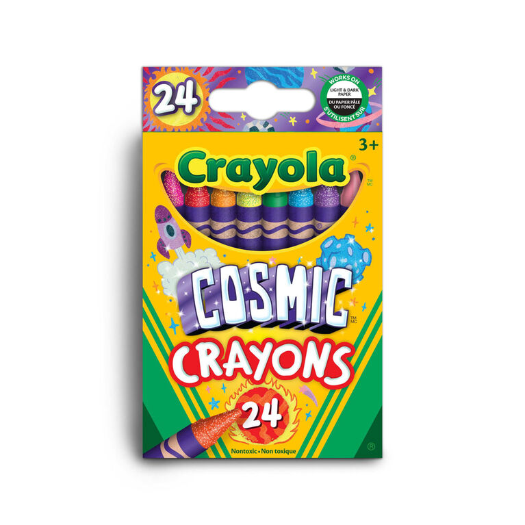 Crayons cosmiques, boîte de 24