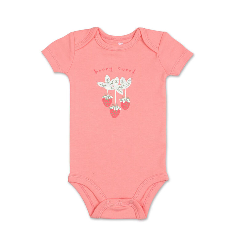 Combinaison à manches courtes Summer Girl en paquet de 4 de Koala Baby, Nouveau-né