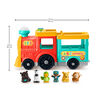 Fisher-Price - Little People - Le grand train des animaux ABC - Version anglaise et française
