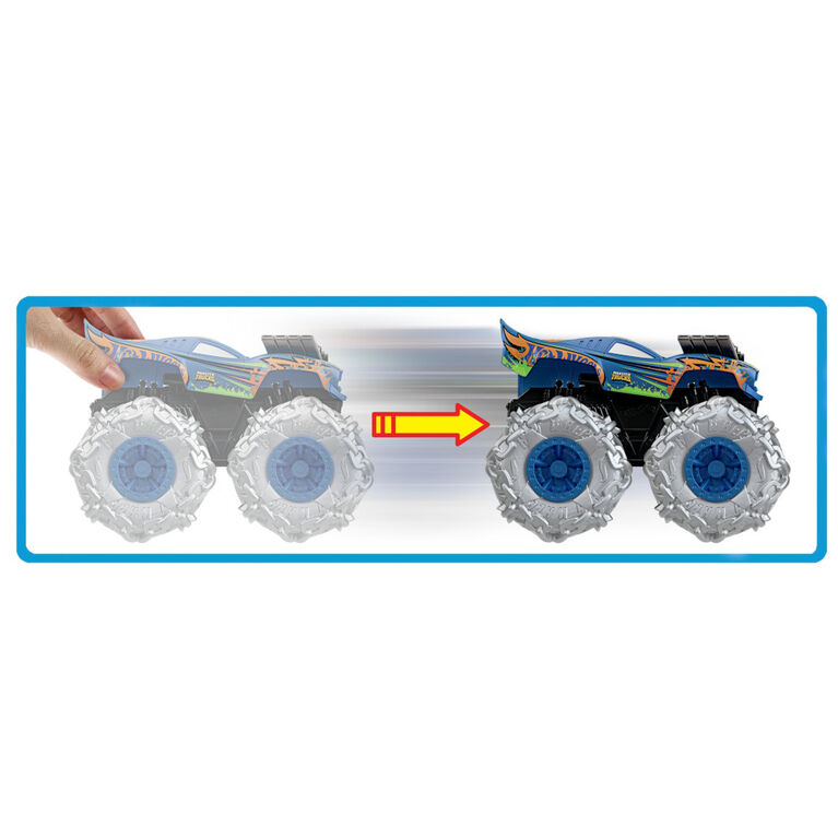 Hot Wheels Monster Trucks Twisted Tredz Rodger Dodger Vehicle