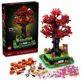 LEGO Ideas Family Tree Home Décor Building Set for Adults 21346
