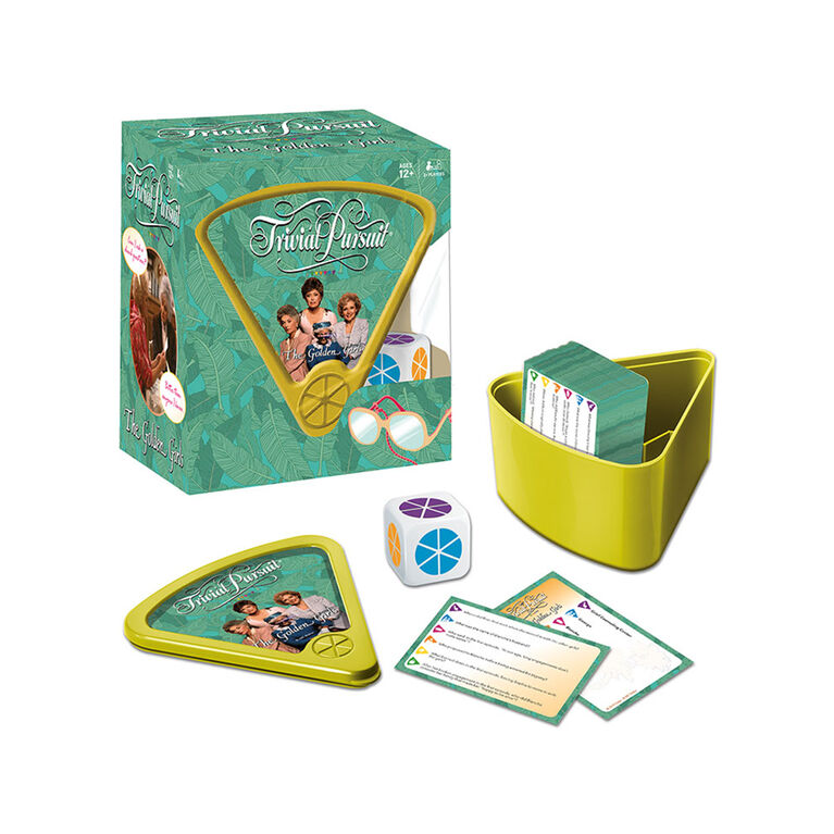 TRIVIAL PURSUIT: The Golden Girls Card Game - English Edition