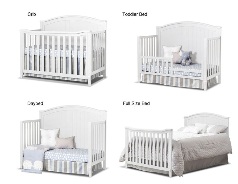 Lit De Bebe Fairview De Sorelle Blanc Babies R Us Canada