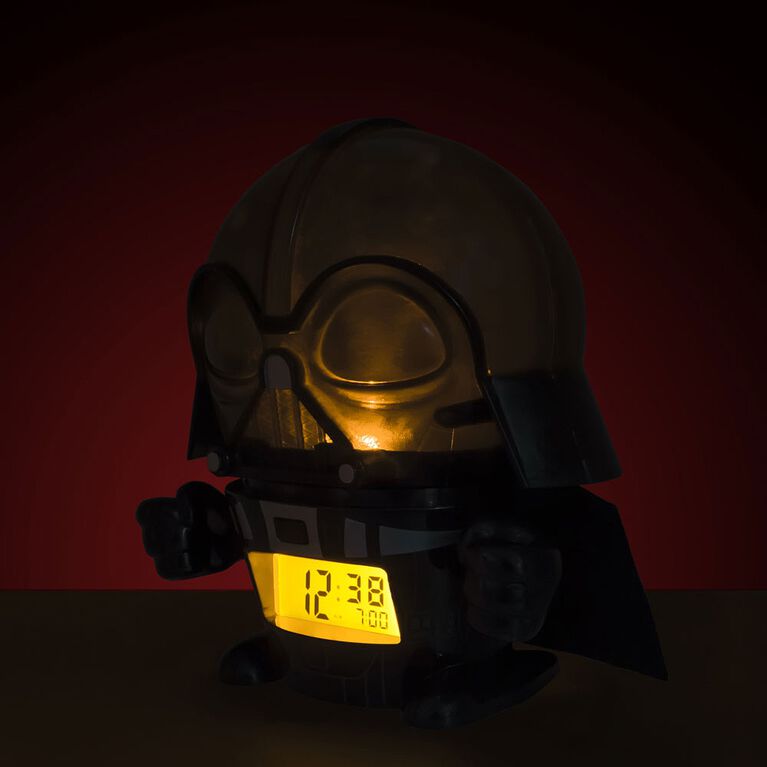 BulbBotz Star Wars Darth Vader Night Light Alarm Clock