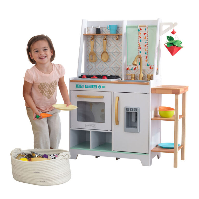 KidKraft Boho Bungalow Wooden Play Kitchen